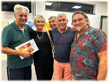 Karel Gerolt, Marie Smolíková, Jiří Daler, Jan Smolík und Thomas Barth