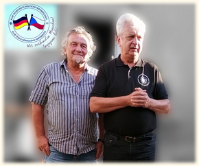 Friedensfahrtlegende Thomas Barth und Karel Gerolt