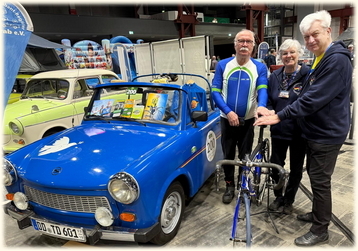 Der Friedensfahrt-Tabi + T&auml;ves Rennrad 