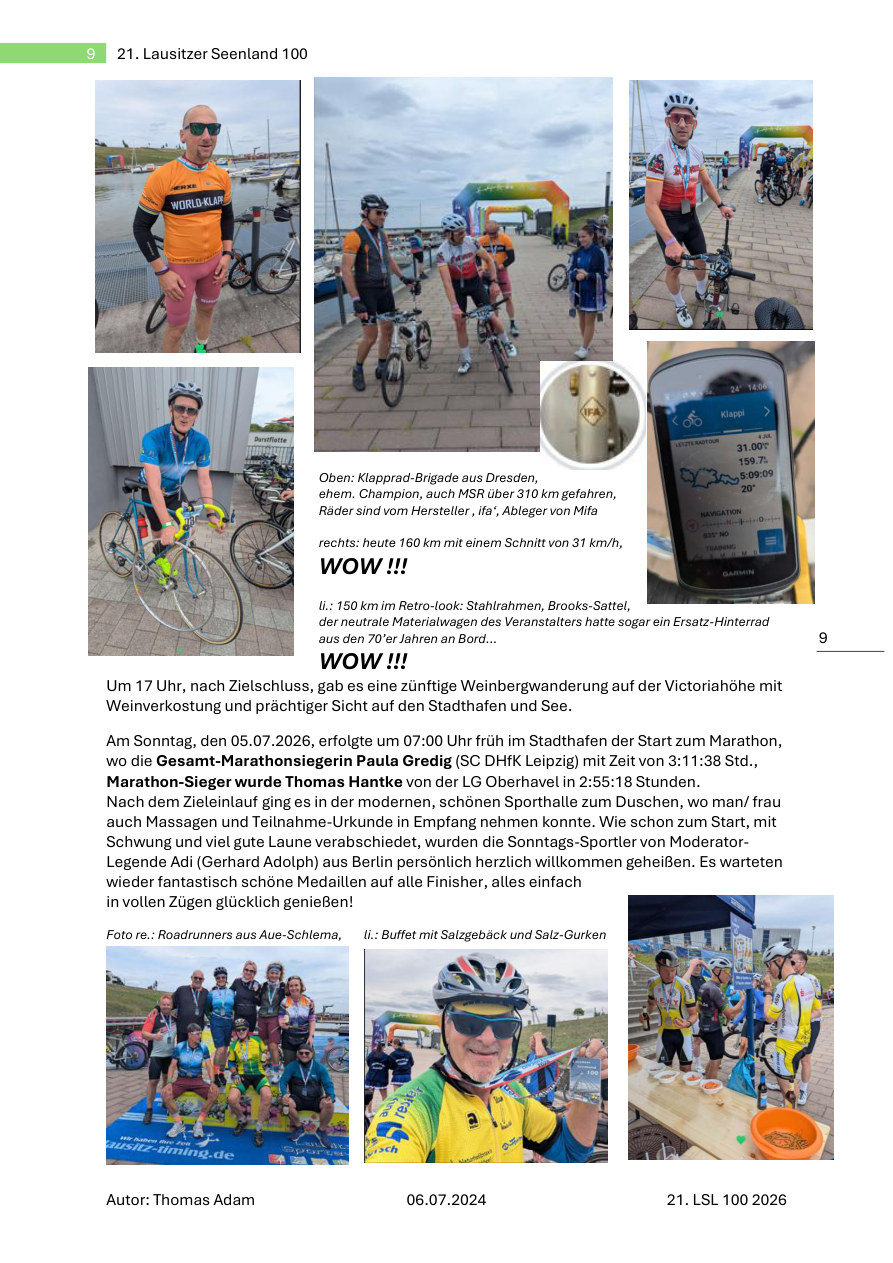 Impression Seite 9 aus dem Teilnehmer-Report
