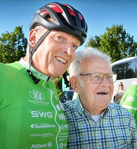 Täve Schur bei der Tour der Hoffnung 2026
