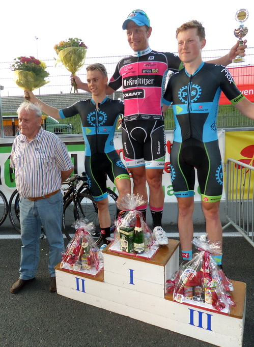 Eric Baumann siegte vor Toni Franz und Konrad Ge&szlig;ner