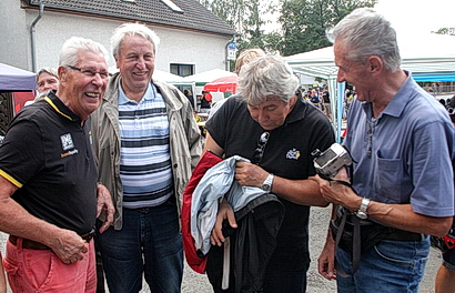 Richard Kieren, Klaus Angres, G&uuml;nter Grau und Dieter Klaschka